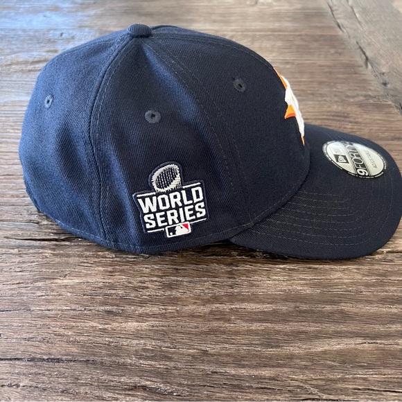 New HOUSTON ASTROS HAT NEW ERA 9Forty 2021 WORLD SERIES one size fits most - Picture 2 of 6